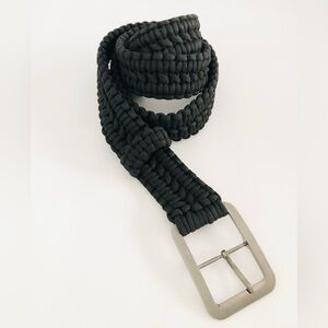 Woven Black Belt